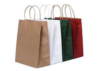 250 гр. цветные бумажные сумки для покупок розничные сумки для покупок крафтовые бумажные сумки с ручками