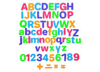 Холодильник Цветная толщина 5 мм Магнитные буквы и цифры Магнитные таблички Буквы