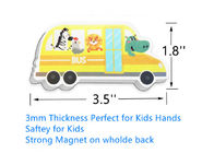 Preschool уча номера магнита холодильника набора деятельности при CMYK магнитные