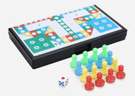 Портативная складывая игра шахматной доски магнитного перемещения набора деятельности магнитная для детей
