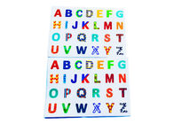 Многоразовые алфавиты TPE и стикеры номеров для детей воспитательных, писем статических детей и номеров ОТСУТСТВИЕ клея